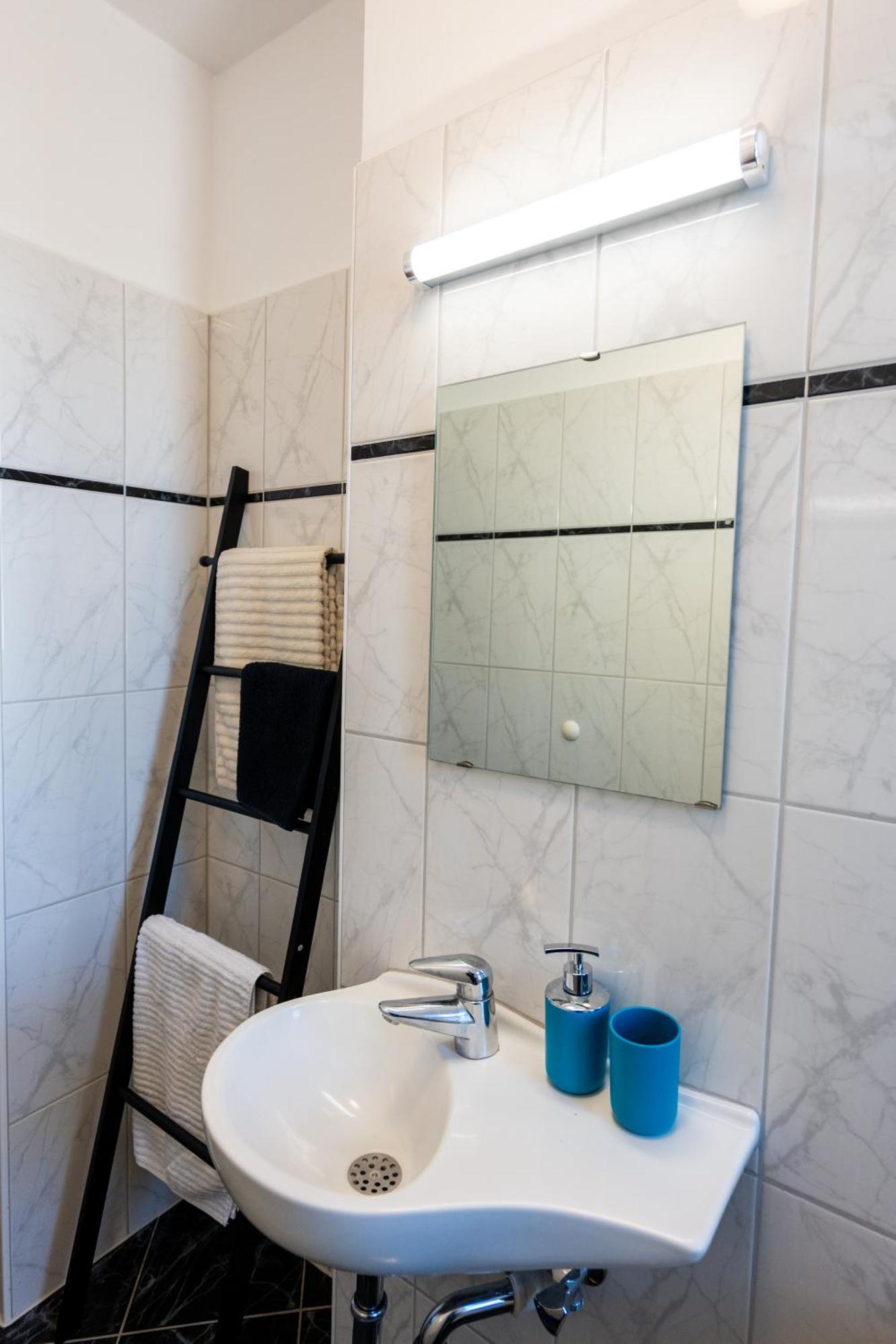 Doppelhaus- Villa Leipzig Schleussig , Moderner Altbau Apartment Dachetage Mit 2 Schlafzimmern Und Separatem Zusatzzimmer , Parkplatz - Balkon - Kamin - Eicheparkett - Arbeitsplatz Екстериор снимка